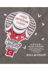 Ball & Chain(ボールアンドチェーン) C.BALLOON (L) ショッピングバック トートバッグ 321101 刺繍 ポーチ 送料無料 即日発送 エコバッグ ストラップ ショルダーバッグ