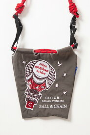 Ball & Chain(ボールアンドチェーン) C.BALLOON (S) ショッピングバック トートバッグ 321201 刺繍 ポーチ 送料無料 即日発送 エコバッグ ストラップ ショルダーバッグ