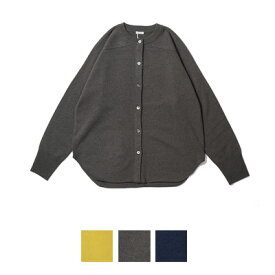 homspun(ホームスパン) ラム12G　クルーネックCD　ラムウール　ニットカーディガン　7931