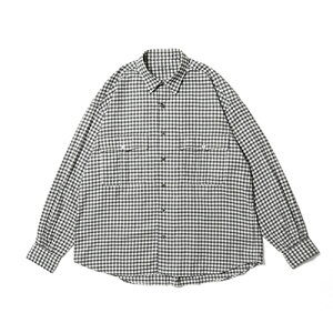 �|�[�^�[�N���V�b�N Porter Classic ���[���A�b�v�t�����l���M���K���`�F�b�N�V���c ROLL UP FLANNEL GINGHAM CHECK SHIRT PC-016-3684
