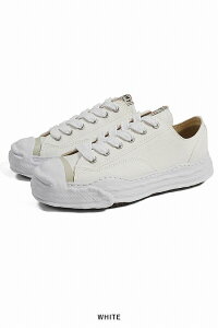 Maison MIHARA YASUHIRO(���]�� �~�n�����X�q��) HANK LOW/original sole canvas Low-Top sneaker �n���N �r���e�[�W���C�N�I���W�i���\�[���L�����o�X���[�J�b�g�X�j�[�J�[ A05FW702