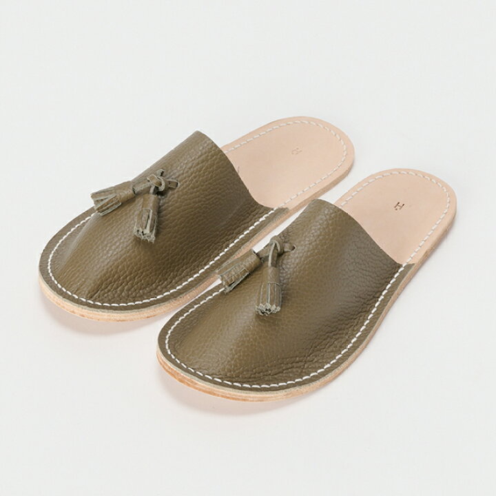 楽天市場】エンダースキーマ Hender Scheme レザースリッパ leather 