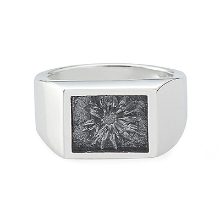 楽天市場】XOLO(ショロ) Signet Ring with Steel Gray Flower 