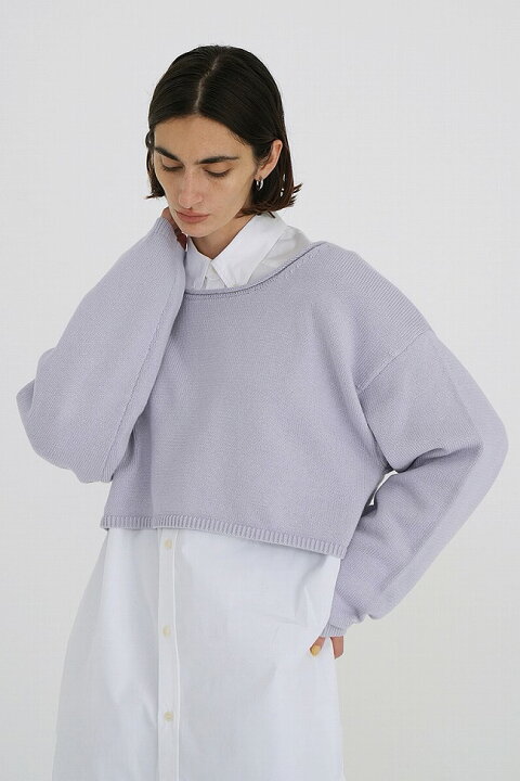 楽天市場】CLANE(クラネ) ROLL NECK SHORT KNIT TOPS ロールネック 