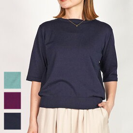 homspun(ホームスパン) ソフトコンパクトヤーン 半袖　プルオーバー 7840251