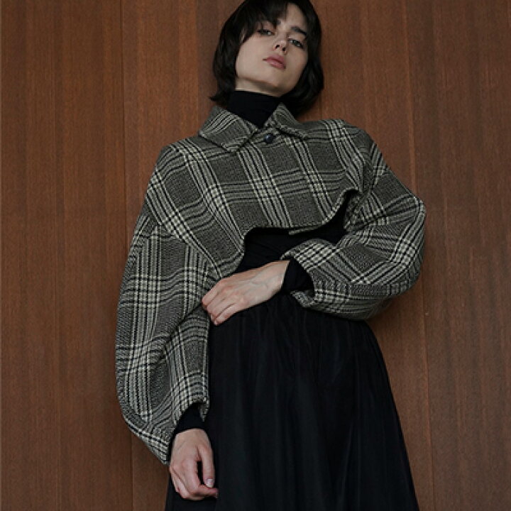 楽天市場】CLANE(クラネ) ROUND SLEEVE SHORT JACKET ラウンド 