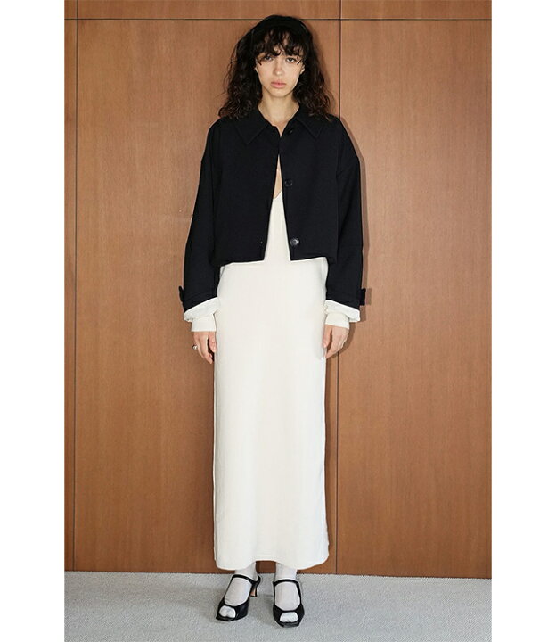 楽天市場】CLANE(クラネ) BULKY SLEEVE CROPPED JACKET バルキー  