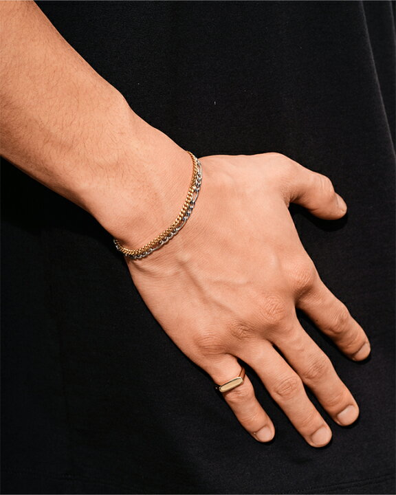 楽天市場】TOMWOOD(トムウッド) Curb Bracelet M Gold カーブ  
