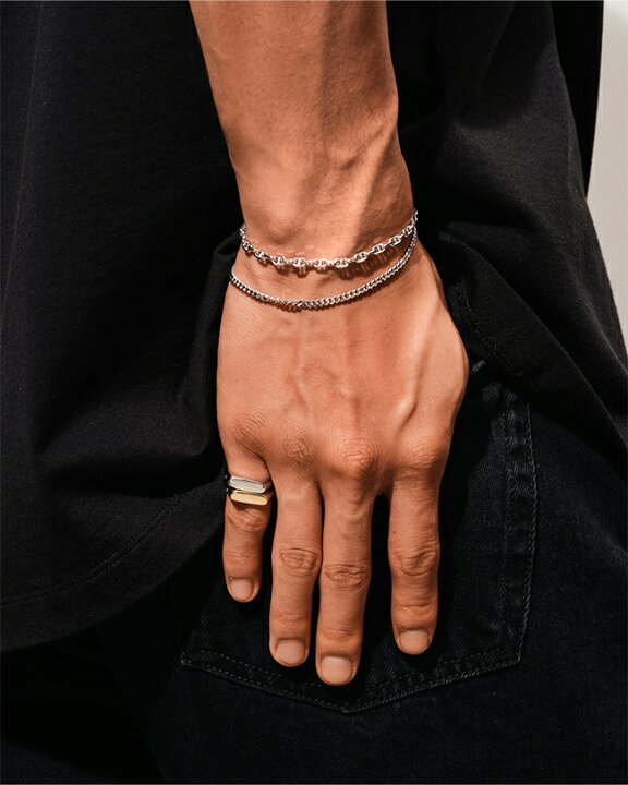 楽天市場】TOMWOOD(トムウッド) Curb Bracelet M カーブブレスレットM 