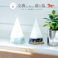 2026年 開運 おしゃれ 交換不要 盛り塩 六角すい 2個セット 風水 オルゴナイト 浄化 【制作期間7日間】モ…