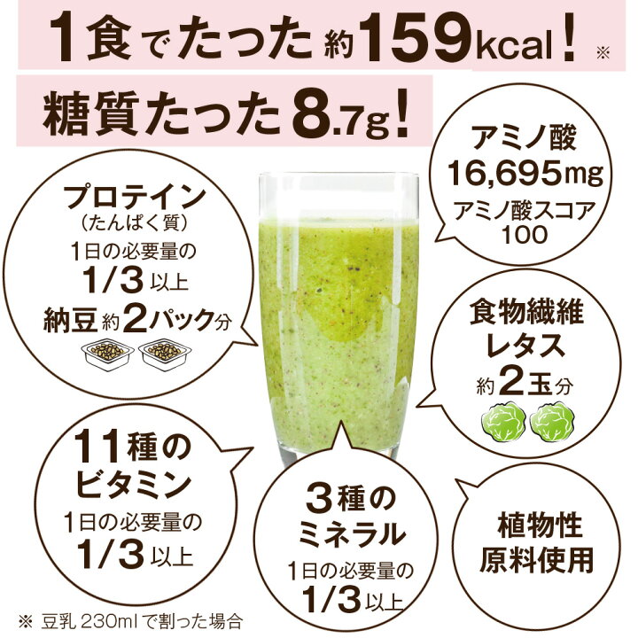 楽天市場】完全置換プロテインスムージー 10袋(5味×2袋)セット 