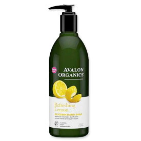 AVALON ORGANICS グリセリンハンドソープ シフレッシング レモン 355ml (12floz) アバロンオーガニクス しっとり せっけん 石けん 固 ハンドソープ soap