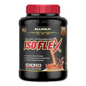 �I�[���}�b�N�X �A�C�\�t���b�N�X �A�C�\���[�g�v���e�C�� �`���R���[�g 75�� 2.27kg (5lb) ALLMAX ISOFLEX ISOLATE Chocolate�y�����񂹏��i�z�y���킹�Ĕ��������z