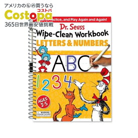 【アメリカフェア】【洋書】ドクター・スース ワイプクリーン ワークブック レターズ & ナンバーズ [ドクター・スース] Dr. Seuss Wipe-Clean Workbook Letters and Numbers [Dr. Seuss] 3〜5歳向け