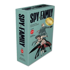 【当店のみB&N限定Ver】【洋書】スパイファミリー 1～4巻 [遠藤達哉] Spy x Family Vols 1-4 (B&N Exclusive Edition) [Tatsuya Endo]