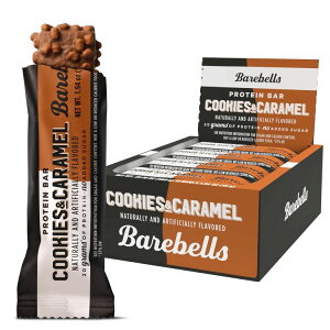 �x�A�x�� �v���e�C���o�[ �N�b�L�[���L�������� 12�{���� Barebells Protein Bar Cookies �� Caramel (12) �y�����񂹏��i�z�y���킹�Ĕ��������z�y�����񂹏��i�z�y���킹�Ĕ��������z