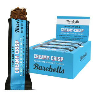 �x�A�x�� �v���e�C���o�[ �N���[�~�[�N���X�v 12�{���� Barebells Protein Bar Creamy Crisp (12) �y�����񂹏��i�z�y���킹�Ĕ��������z�y�����񂹏��i�z�y���킹�Ĕ��������z