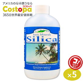 【最大2000円OFFクーポン】[5個セット]イオニックミネラル シリカ 533ml (18oz) 36回分 Eidon Mineral Supplements (エイドン ミネラル サプリメント) ミネラル 健康 サプリメント リキッド 栄養 ケイ素