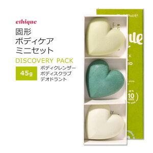 yzzGeB[N fBXJo[pbN Ō`{fBPA Zbg 45g (1.59oz) ethique Fresh Body Care Trio Discovery Pack Ō`i ~jTCY TCY {fBNU[ {fBXNu f