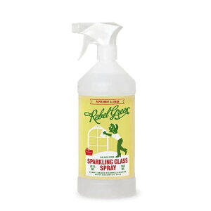 ���x���O���[�� �y�p�[�~���g�������� �K���X�N���[�i�[ 946mL Rebel Green Peppermint & Lemon Glass Cleaner 32 fl. oz. �y�����񂹏��i�z
