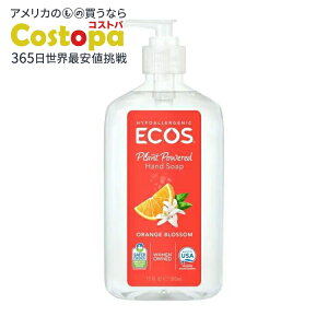 �A�[�X�t�����h���[ �I�����W�u���b�T�� ��h�� �n���h�\�[�v 503mL ECOS Earth Friendly Products Orange Blossom Hypoallergenic Hand Soap 17 fl. oz. �y�����񂹏��i�z