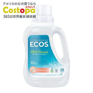 �G�R�X �A�[�X�t�����h���[ �}�O�m���A�������[ ��h�� ����p��� 1480mL ECOS Earth Friendly Products Magnolia & Lily Hypoallergenic Laundry Detergent 50 fl. oz. �y�����񂹏��i�z