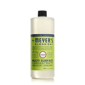 �~�Z�X�}�C���[�Y �N���[���f�C �������o�[�x�i ���ړI�N���[�i�[�Z�k�t 946mL Mrs. Meyer's Clean Day Lemon Verbena Multi-Surface Concentrate 32 fl. oz. �y�����񂹏��i�z