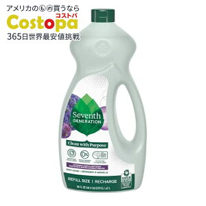�Z�u���X�W�F�l���[�V���� ���x���_�[�t�����[���~���g �H��p��� 1480mL Seventh Generation Lavender Flower & Mint Dish Soap 50 fl. oz. �y�����񂹏��i�z