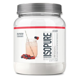 �A�C�\�s���A �v���e�C�� 400g �~�b�N�X�x���[�A�C�\���[�g Isopure Infusions BCAA �����s�g�p �O���e���t���[ ���� �_�C�G�b�g �z�G�C �؃g�� �X�|�[�c �^���p�N���y�����񂹏��i�z�y���킹��