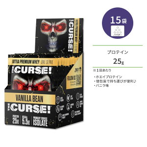yP10{200-12119zUEJ[XI Eg v~A zGC veC oj 15 31.9g (1.13oz) pE_[ JNX Sports THE CURSEI ULTRA PREMIUM WHEY Vanilla Bean [NAEg GlM[ X