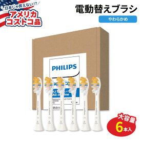 【アメリカコストコ品】フィリップス 純正 ソニッケアー A3 オールインワン 替えブラシ 6本入り ホワイト Philips Sonicare A3 All-in-One Brush Head 6-count