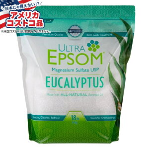 yAJtFAzEg Gv\ [J oX\gA18 |h Ultra Epsom Eucalyptus Bath Salts, 18 Pound Bagy񂹏izy킹ĔzyAJRXgRiz