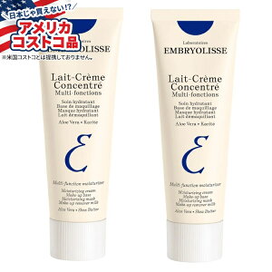 yAJtFAzAuIX  N[ RZg fC[tFCX{fBN[ Embryolisse Lait-Creme Concentre Daily Face and Body Cream, 2.54 fl oz, 2-packy񂹏izy킹