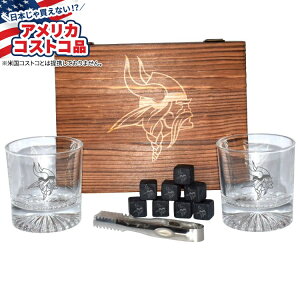 yAJtFAzNFL ECXL[ bNOX Zbg ~l\^EoCLOX pXg[t NFL Whiskey Rocks Glass Set Minnesota Vikings with Cooling Stones y񂹏izy킹Ĕ