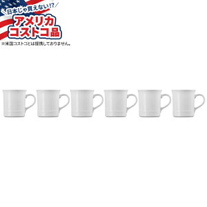 yAJtFAzEN[[ Xg[EFA 14IX }OJbv zCg 6Zbg Le Creuset Stoneware 14oz Mug, White Set of 6 y񂹏izy킹ĔzyAJRXgRi