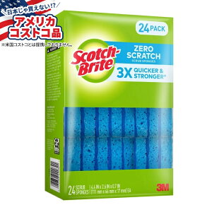 yAJtFAzXRb`uCg [XNb`X|W 24 Scotch-Brite Zero Scratch Sponge, 24-county񂹏izy킹ĔzyAJRXgRiz