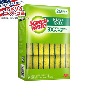 yAJtFAzXRb`uCg wr[f[eB[X|W 24 Scotch-Brite Heavy Duty Sponge, 24-county񂹏izy킹ĔzyAJRXgRiz