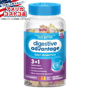 yAJtFAzVt _CWFXeBu Ahoe[W voCIeBNX O~ 120 Schiff Digestive Advantage Probiotic, 120 Gummiesy񂹏izy킹ĔzyAJRXgR