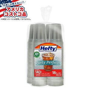 yAJtFAzwteBvX`bNJbv  18IX 140 Hefty Plastic Cups, Clear, 18 oz, 140-count y񂹏izy킹ĔzyAJRXgRiz