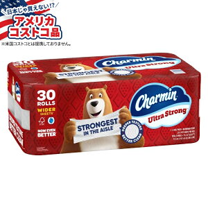 yAJtFAz`[~ ̓oXeBbV 2wA220 30[ Charmin Ultra Strong Bath Tissue, 2-Ply, 220 Sheets, 30 Rolls y񂹏izy킹ĔzyAJRXgRiz