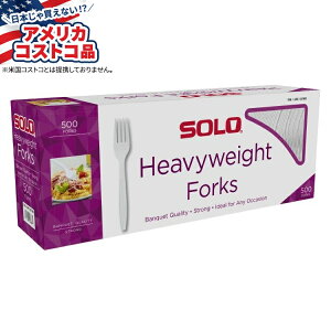 yAJtFAzSolo wr[EFCg vX`bNtH[N zCg 500 { Solo Heavyweight Plastic Fork, White, 500-count y񂹏izy킹ĔzyAJRXgRiz
