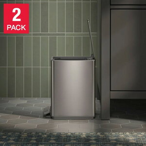 yAJtFAzR[[ 6L XebvS~ 2pbN XeX| Kohler 6L Step Trash Can, 2-pack Stainless Steel y񂹏izy킹ĔzyAJRXgRiz
