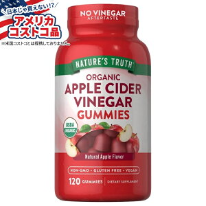 yAJtFAzlC`[YgD[X USDAI[KjbNAbvTC_[rlK[ 500 mgAO~ 120  Nature's Truth USDA Organic Apple Cider Vinegar 500 mg., 120 Gummiesy񂹏izy킹