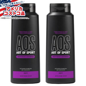yAJtFAzA[g Iu X|[c Y 2-in-1 {fBEHbVVv[ ft@C Art of Sport Men's 2-in-1 Body Wash and Shampoo, Defy, 16 fl oz, 2-pack y񂹏izy킹Ĕ