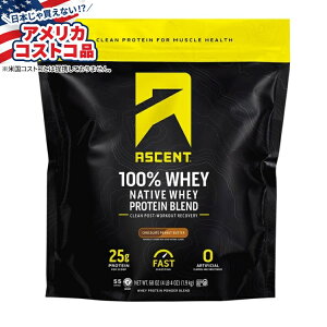 yAJtFAzAZg 100% zGC lCeBu zGC veC uh `R[g s[ibc o^[ 4.25 |h Ascent 100% Whey, Native Whey Protein Blend, Chocolate Peanut Butter, 4.25 lbs y