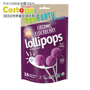 yő2000~OFFN[|z[6Zbg]A[X AeBbg G_[x[|bv 93g(3.3 oz) Yumearth Pops Elderberry y񂹏izy킹Ĕz