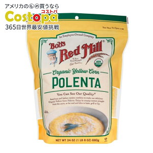 yő2000~OFFN[|z[4Zbg]{uYbh~ I[KjbN CG[R[|^ 680g Bobs Red Mill Organic Yellow Corn Polenta 24oz y񂹏izy킹Ĕz