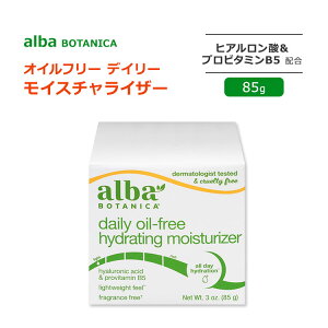 yő2000~OFFN[|zAo{^jJ ICt[ fC[ ێN[ 85g (3oz) Alba botanica daily oil-free hydrating moisturizer CX`CU[ h q  ێ A XLP
