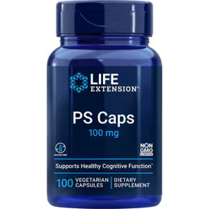 �y�|�C���gUP��15��20��-22���z���C�t�G�N�X�e���V���� PS�L���b�v 100 mg 100�x�W�^���A���J�v�Z�� Life Extension PS Caps 100 mg, 100 vegetarian capsules�y�����񂹏��i�z�y���킹�Ĕ��������z