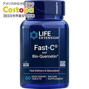 ���C�t�G�N�X�e���V���� �t�@�X�gC & �o�C�I�P���Z�`�� Life Extension Fast-C? and Bio-Quercetin 60 vegetarian tablets�y�����񂹏��i�z�y���킹�Ĕ��������z
